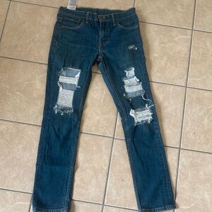 Levi's Classic Blue Denim Jeans